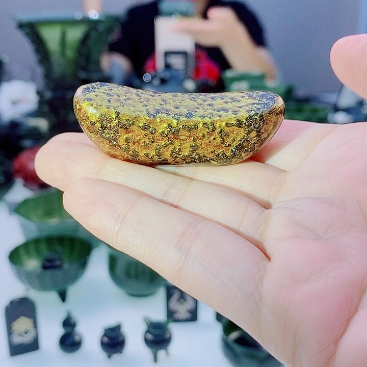 和田玉（青玉）未镶嵌把件