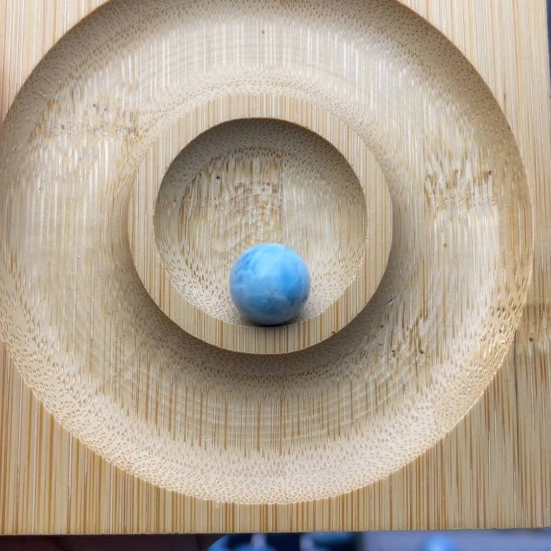 未镶嵌针钠钙石（海纹石）珠宝半成品海纹石单珠11