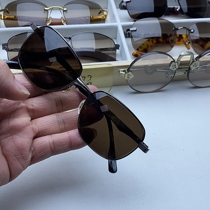 半框款水晶水晶眼镜清凉护目镜