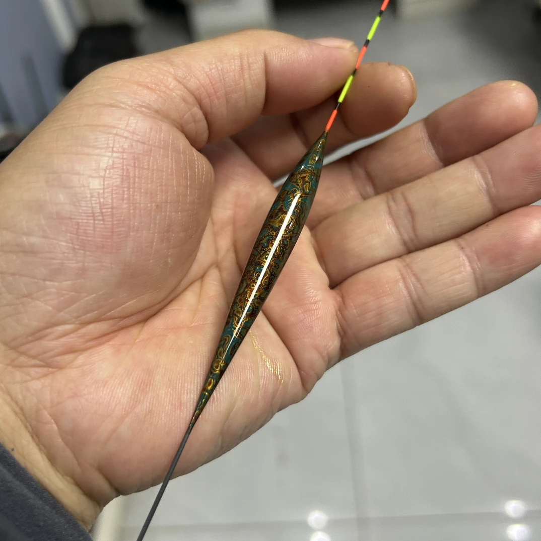 fa59蓝金大漆芦苇浮漂