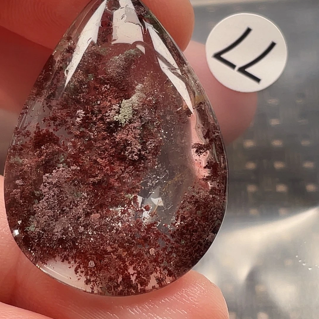 茶***香水晶颈饰未镶嵌天然