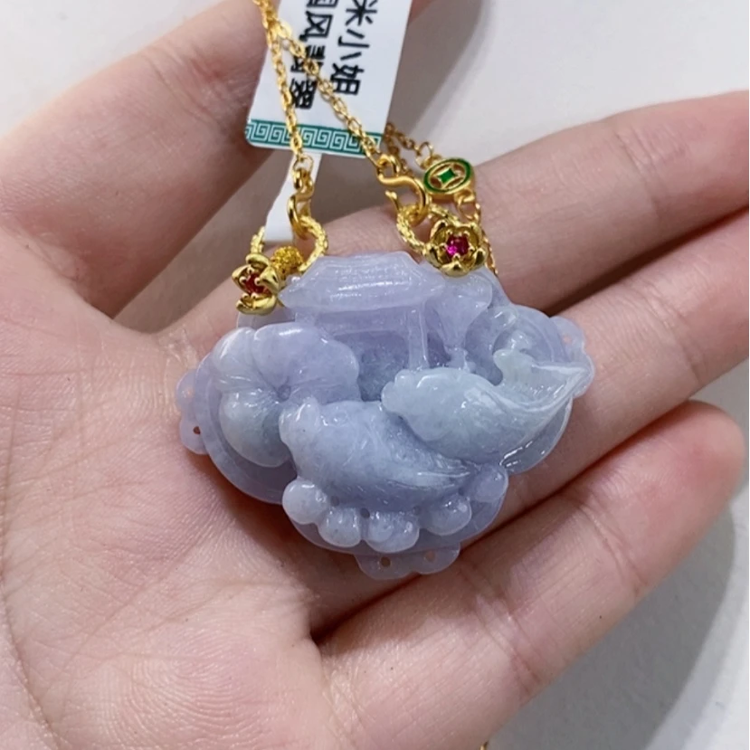 【闪购商品】翡翠未镶嵌颈饰吊坠