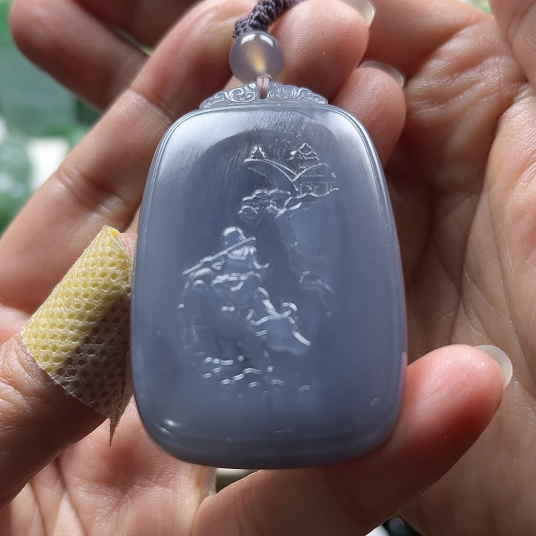 和田玉吊坠未镶嵌