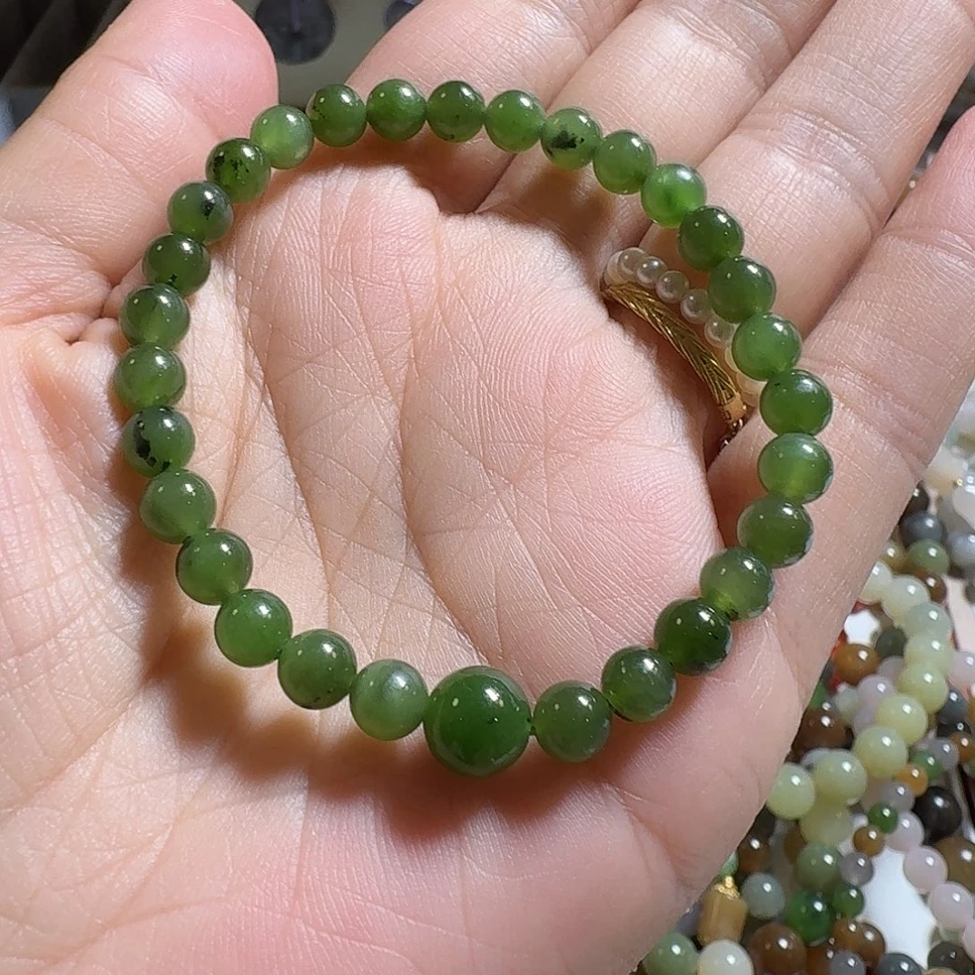 未镶嵌手链和田玉（碧玉）