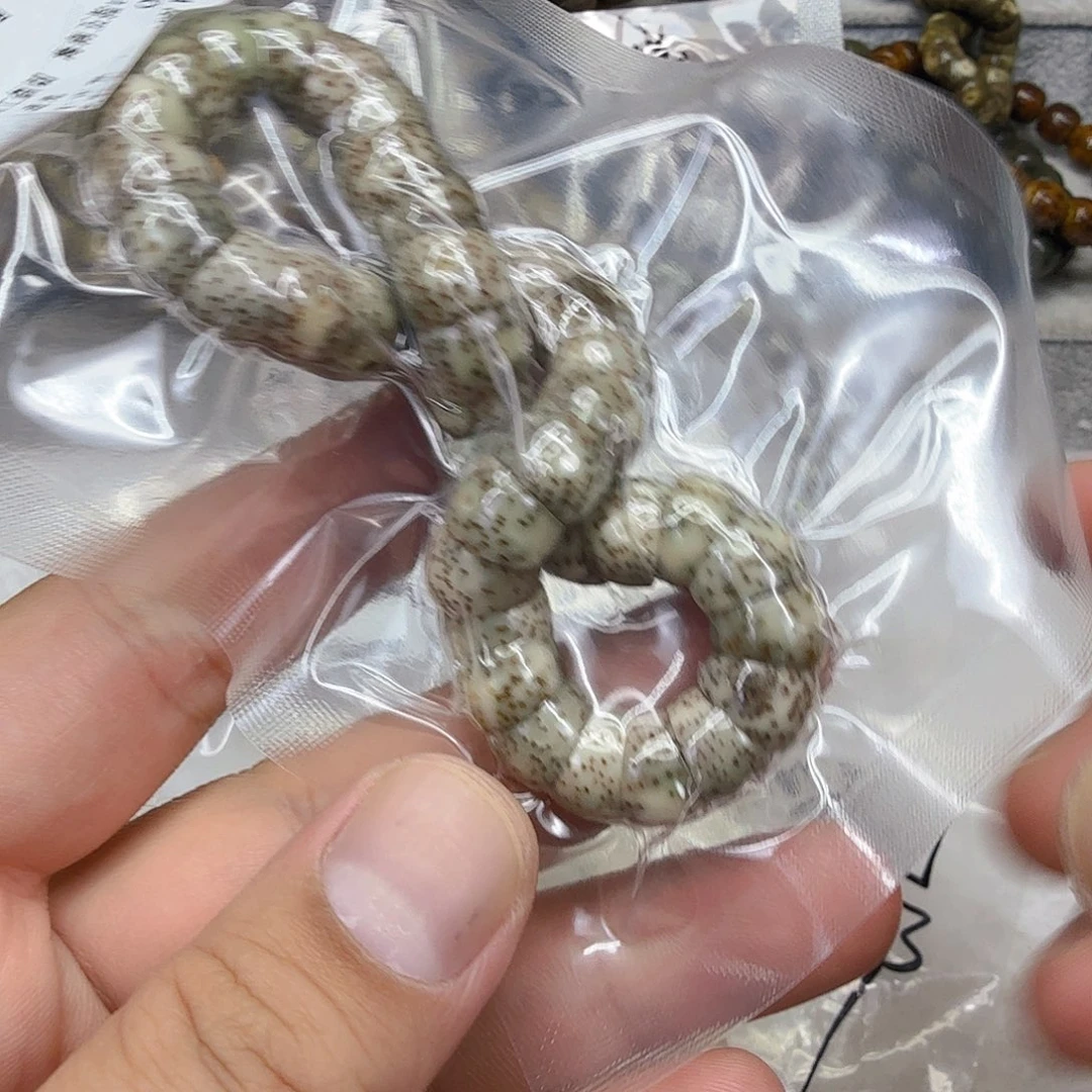 星月菩提手串36卓越糯冰星月菩提单圈大肠1.0