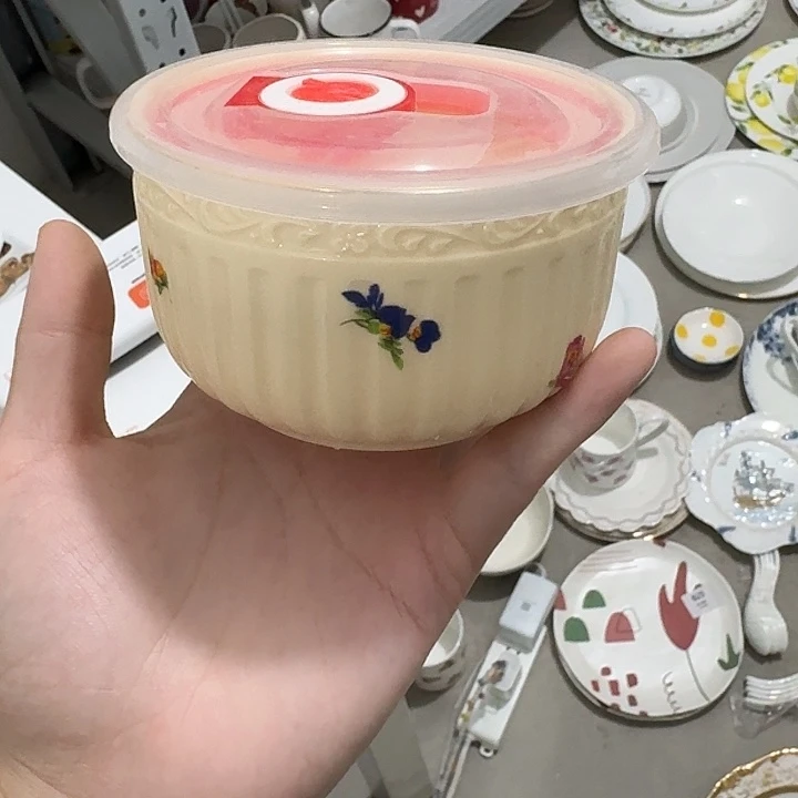 外贸尾单微瑕小小号保鲜碗一个