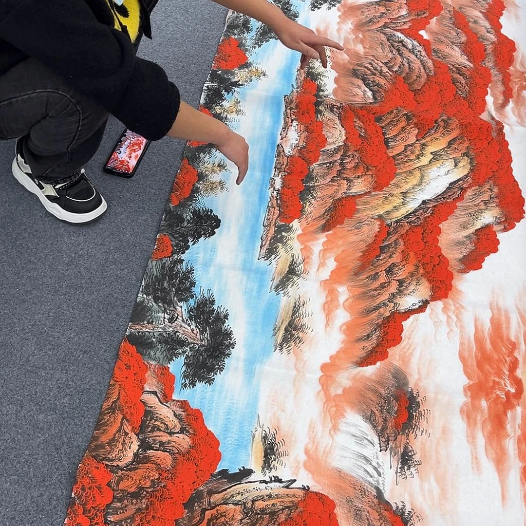 国画纯手绘作品欣赏