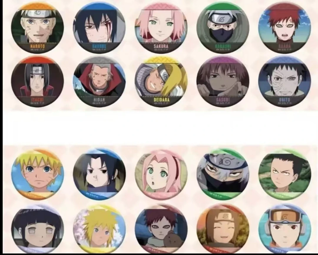 【拆盒】《火影忍者》正版日谷JF限定场面唧徽章盲盒（代拆）