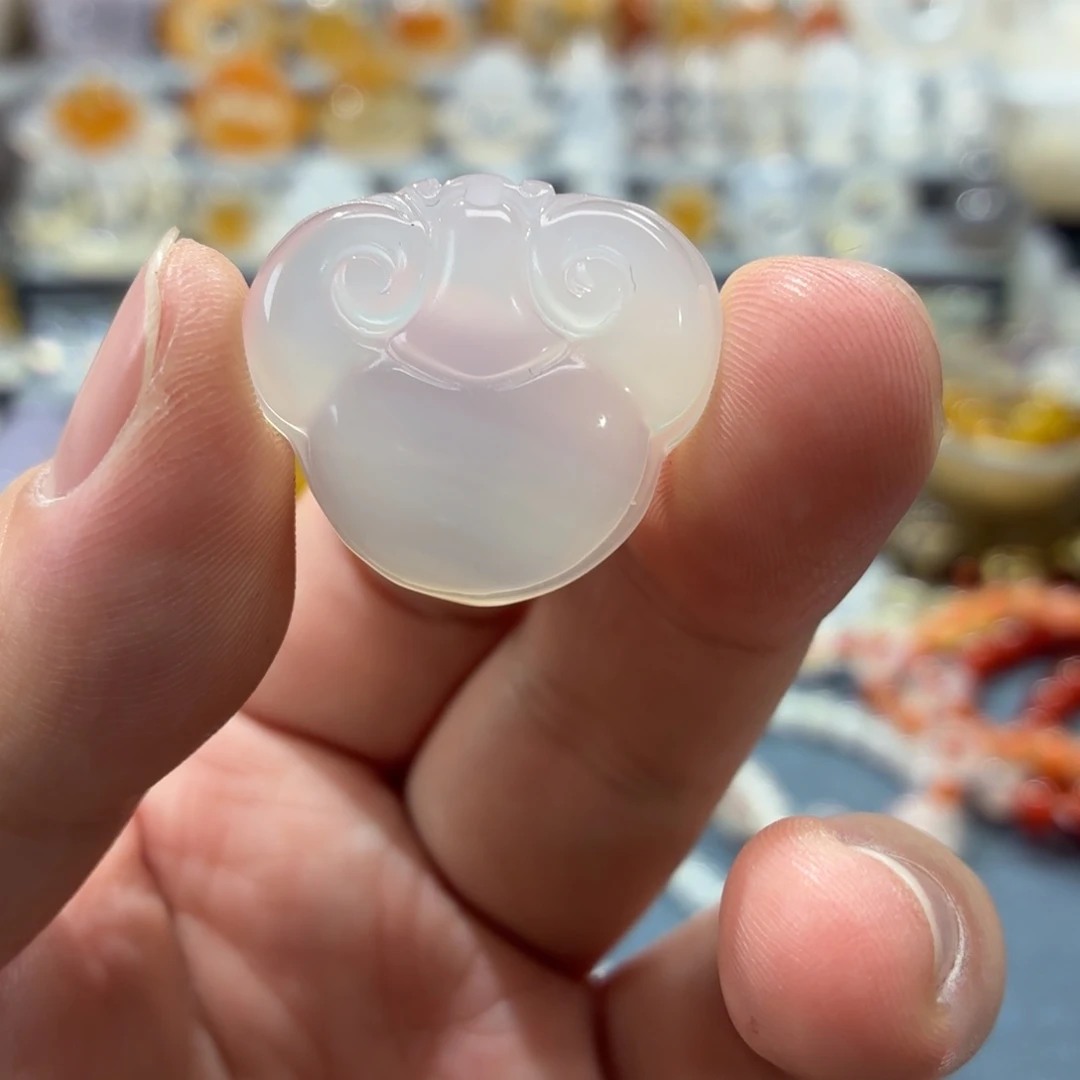 玛瑙/玉髓未镶嵌吊坠(不含链)