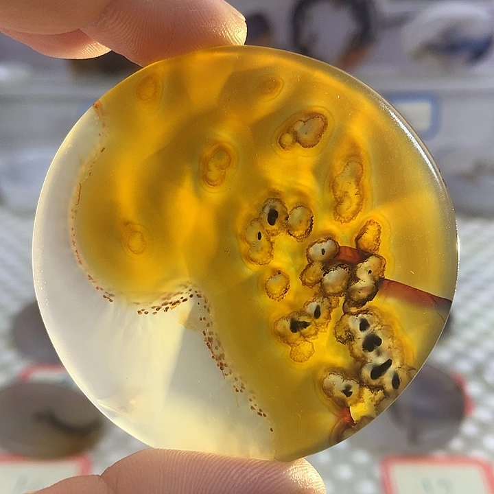 玛瑙/玉髓合金颈饰