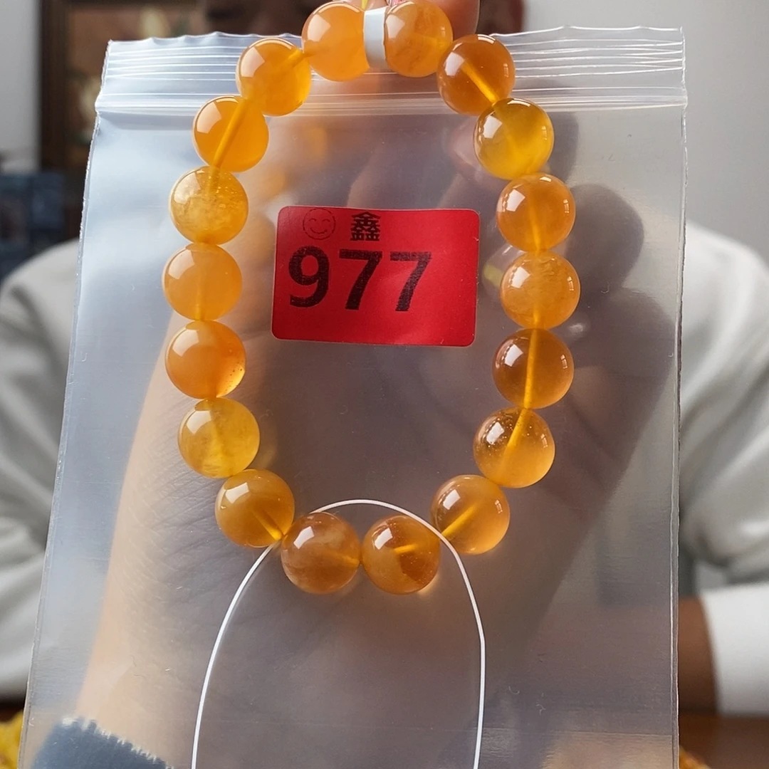 蜜蜡未镶嵌手链多样性发一11
