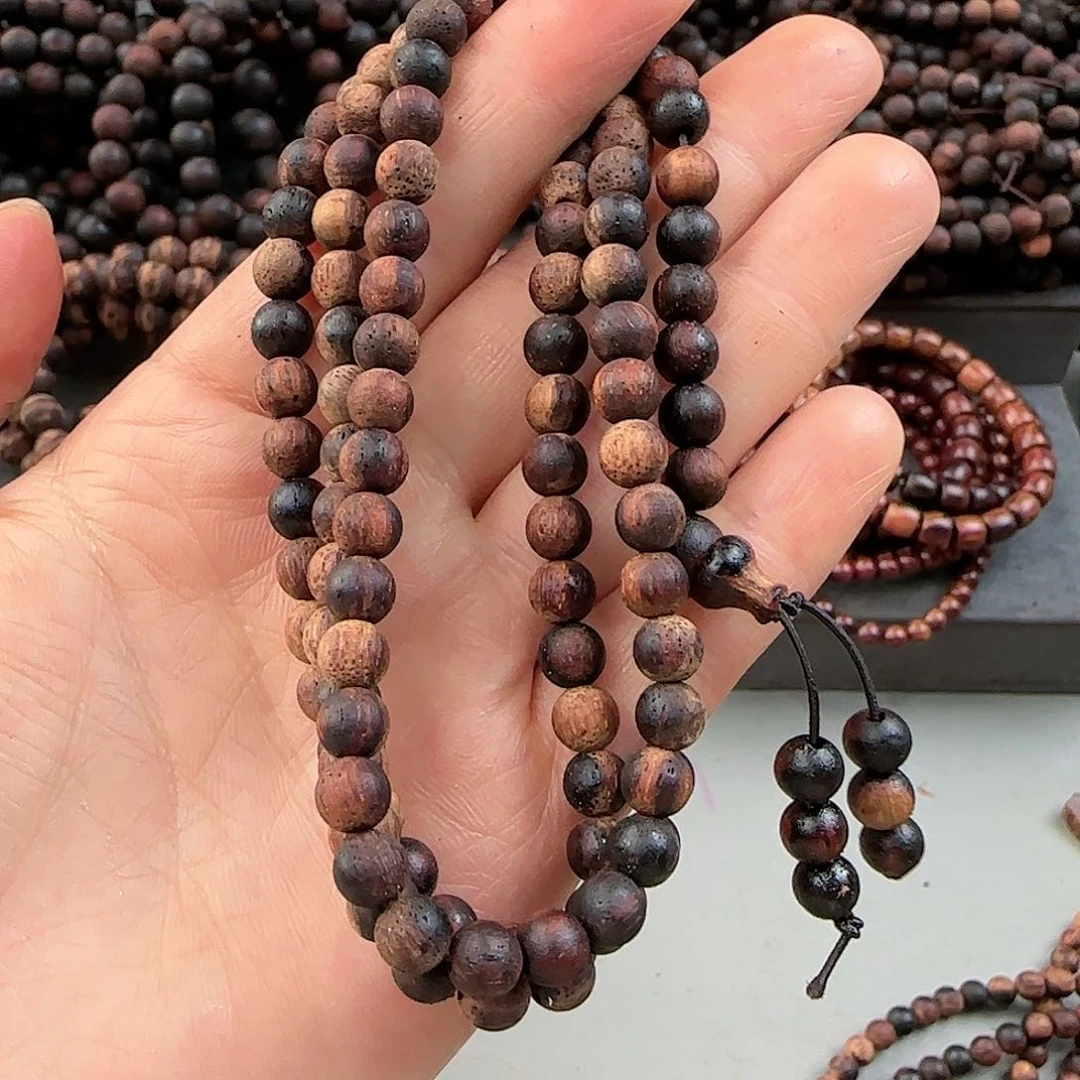 降真香手串/手链0.6×108糖结软油开播福利