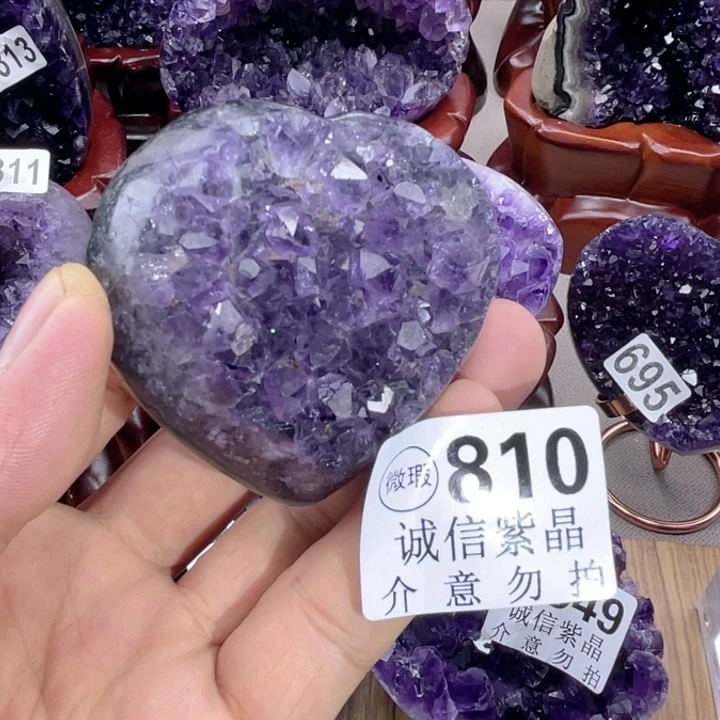 未镶嵌大型摆件（非配饰）紫晶