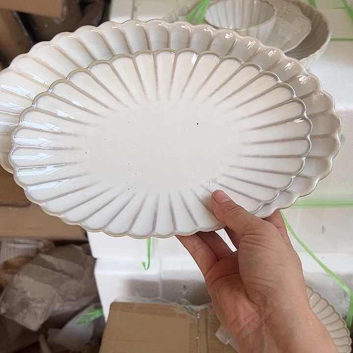 瓷片默认瑕疵商品贝壳鱼➕2个椭圆