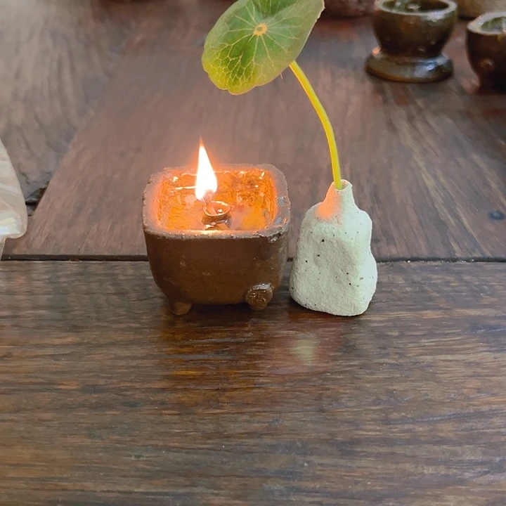 【闪购商品】杯未***玉小福泥陶艺茶几风
