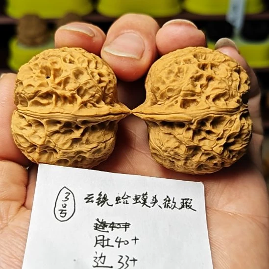 文玩核桃吊坠云铁蛤蟆头练手对