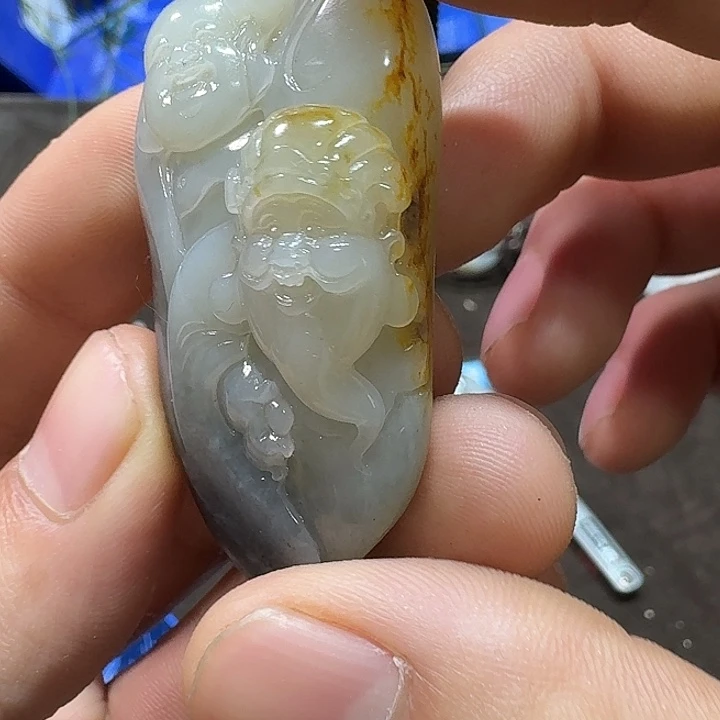 未镶嵌和田玉（糖玉）车挂