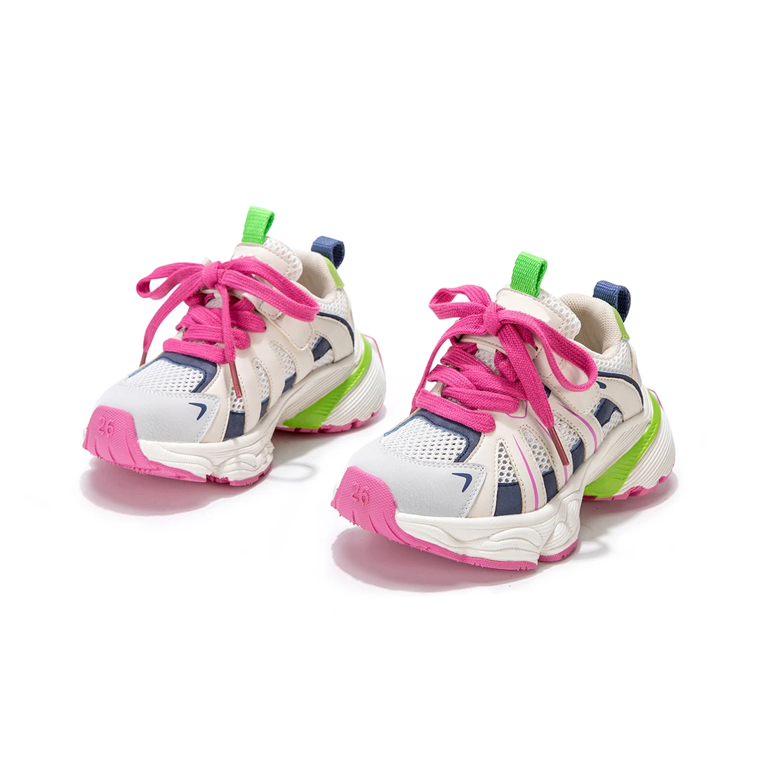 女童运动鞋子夏季新款透气单网鞋儿童鞋轻便软底跑步鞋131154