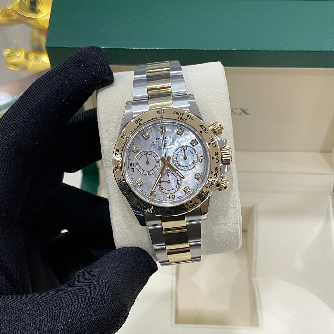 99新 Rolex/劳力士 M116503-0007 白贝母 保卡：19年5月13日