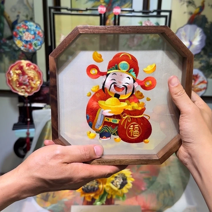 刺绣刺绣工艺精湛