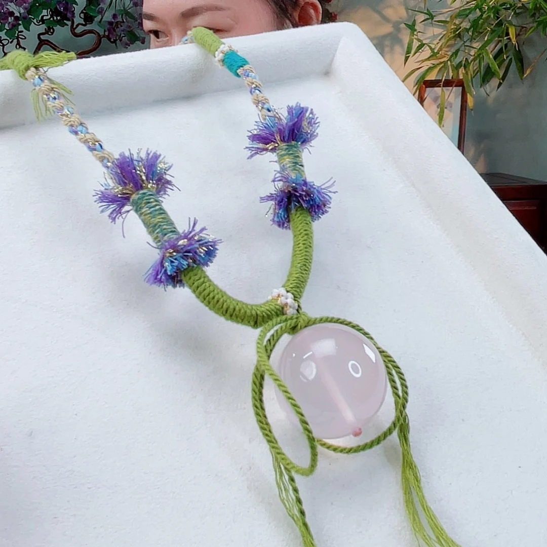 水晶颈饰未镶嵌水晶