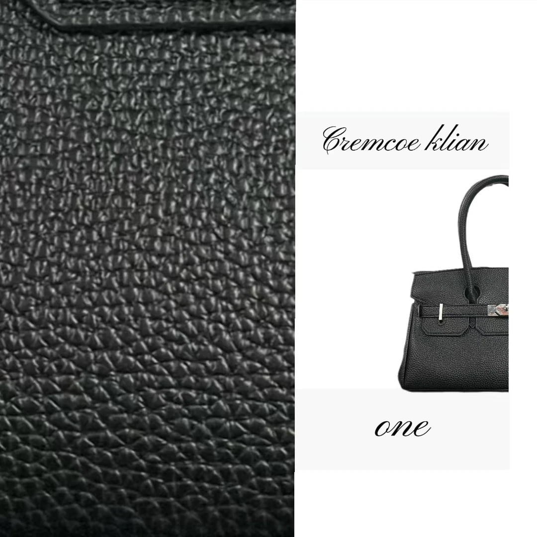 铂金荔枝纹2427黑色小号23*10*14cm气质时尚百搭女士小号单肩包