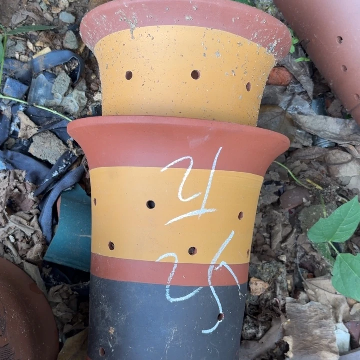 紫砂花盆紫砂的花