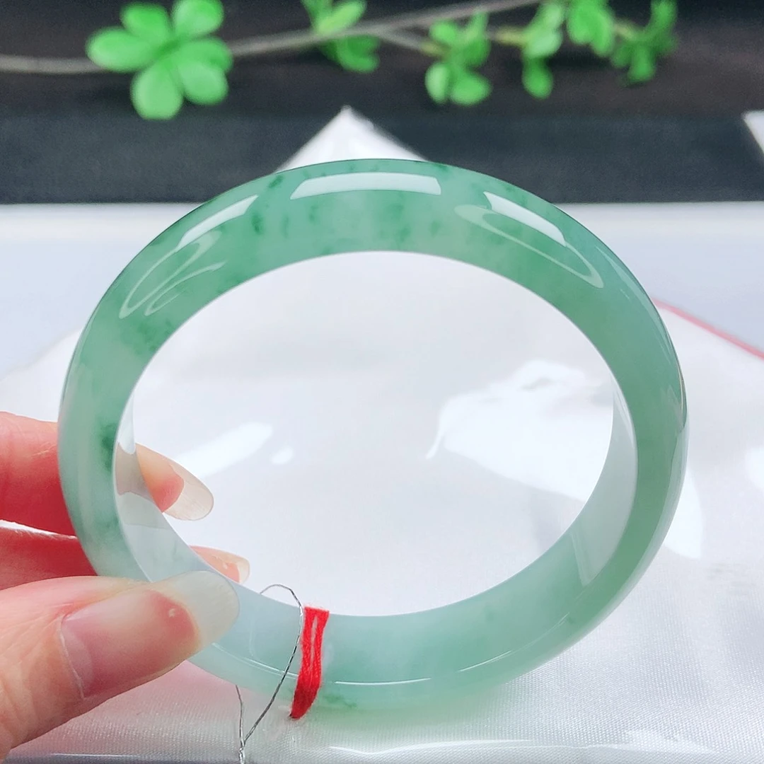 未镶嵌手镯翡翠58圈