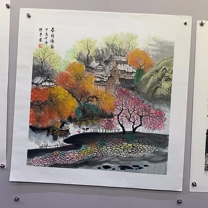 国画精品手绘作品