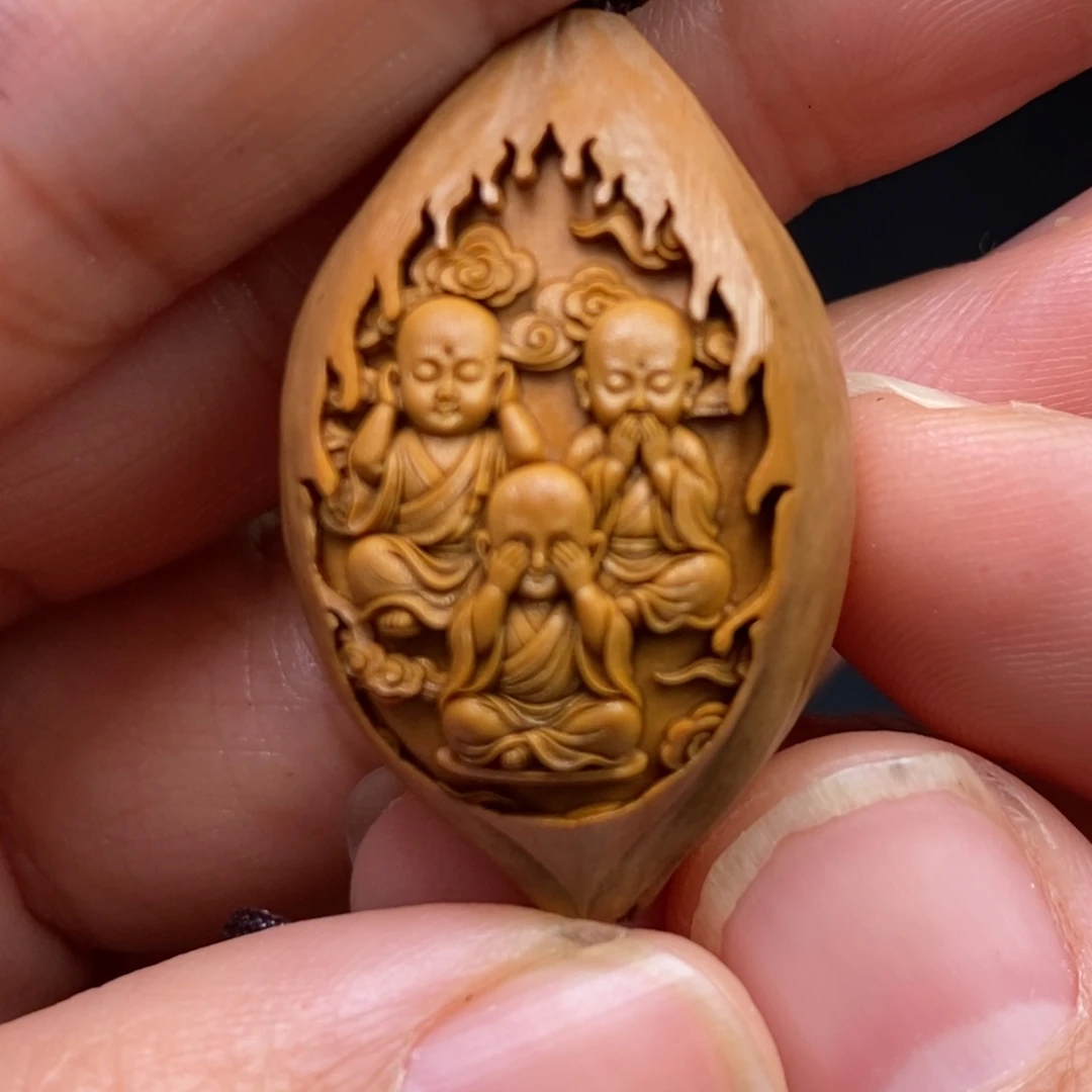 吊坠猴头核桃橄榄猴头