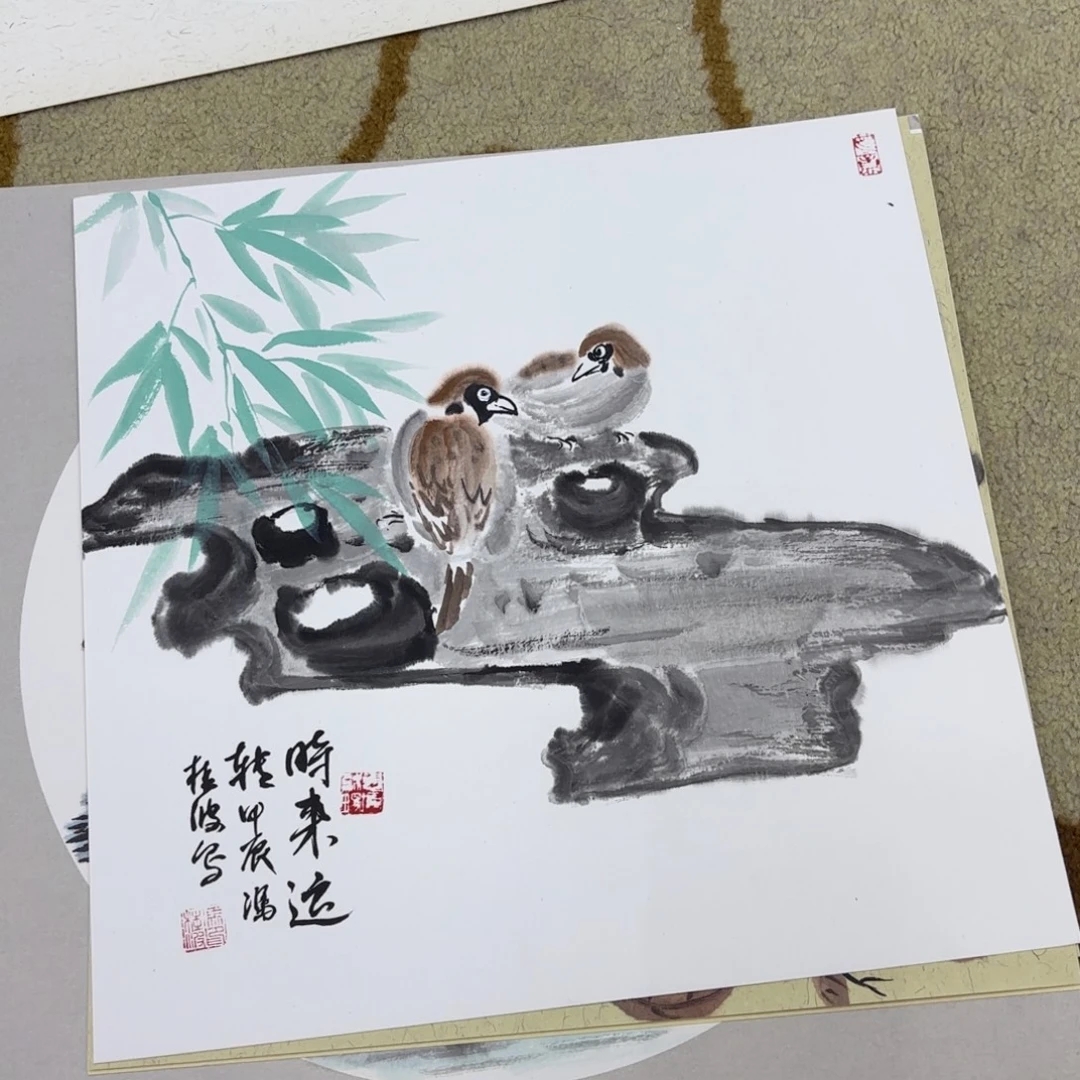 国画国画老师作品刘