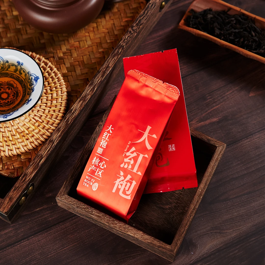 武夷山岩茶大红袍茶正岩茶醇厚甘爽型乌龙茶