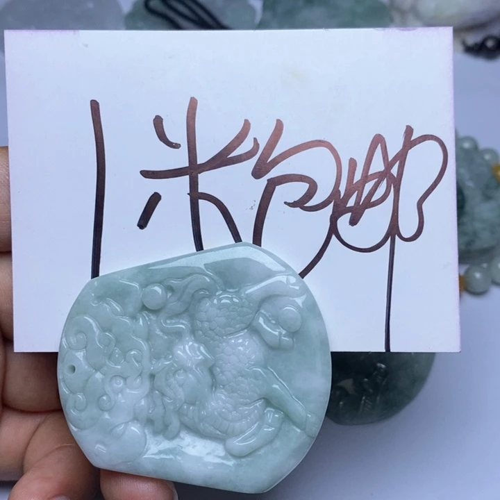 翡翠未镶嵌颈饰用****1翡翠