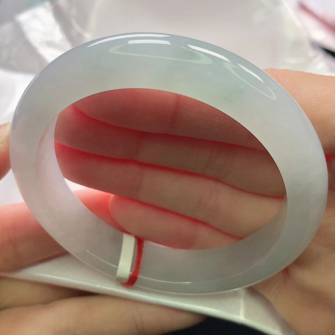 翡翠未镶嵌手镯缅甸5556