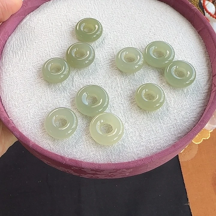 和田玉未镶嵌耳饰拍一发一