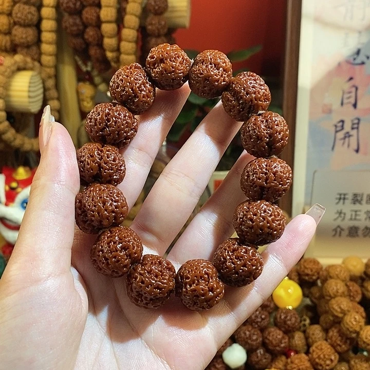 金刚菩提手串185菠萝蜜玉华