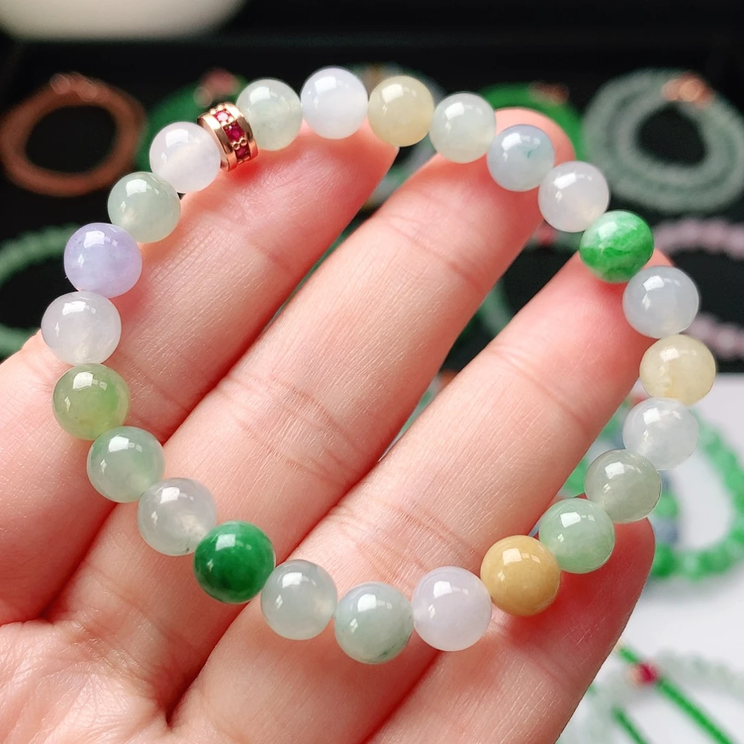 翡翠未镶嵌手链翡翠