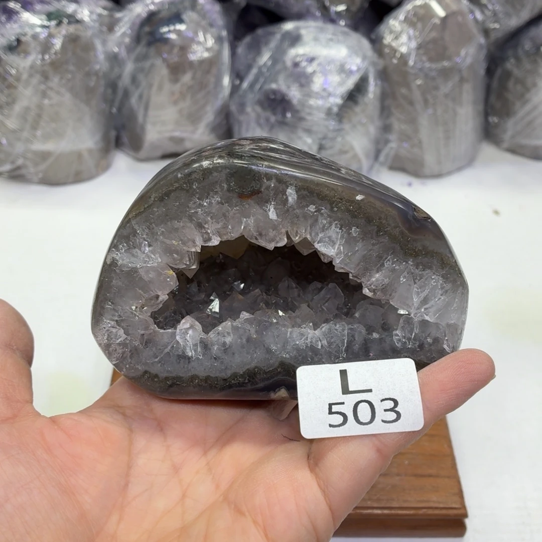 未镶嵌摆件水晶天然紫水晶