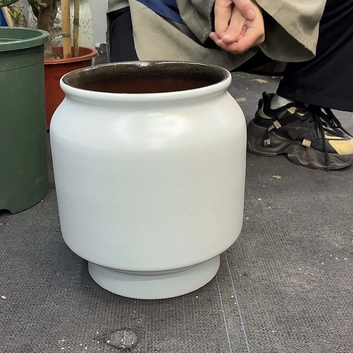 20×27 -粗陶花盆有孔-买买买