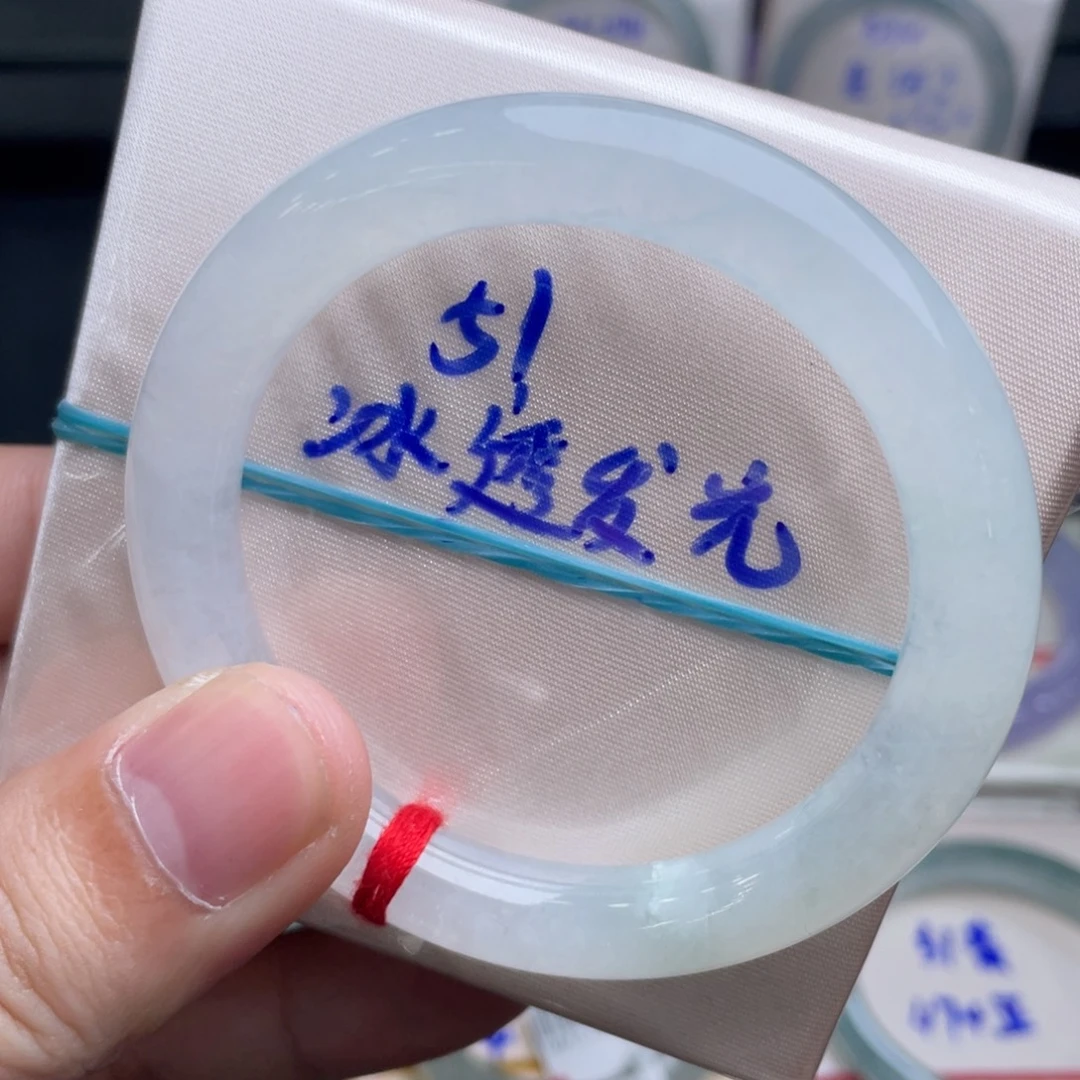 翡翠未镶嵌手镯翡翠手镯68