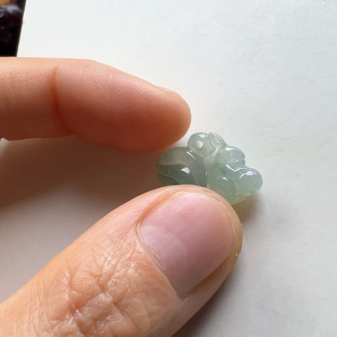 颈饰未镶嵌翡翠缅甸翡翠A货