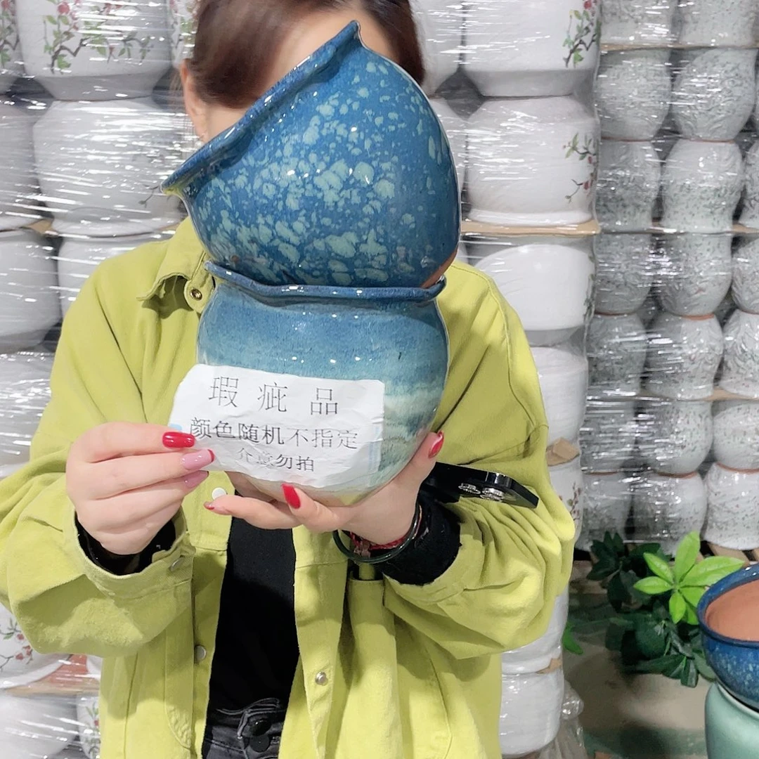 红陶瑕疵高15/15两个