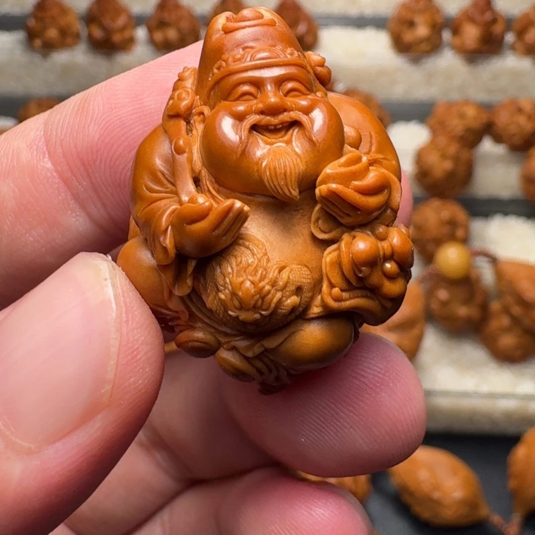 箫***笛手串/手链橄榄核财神