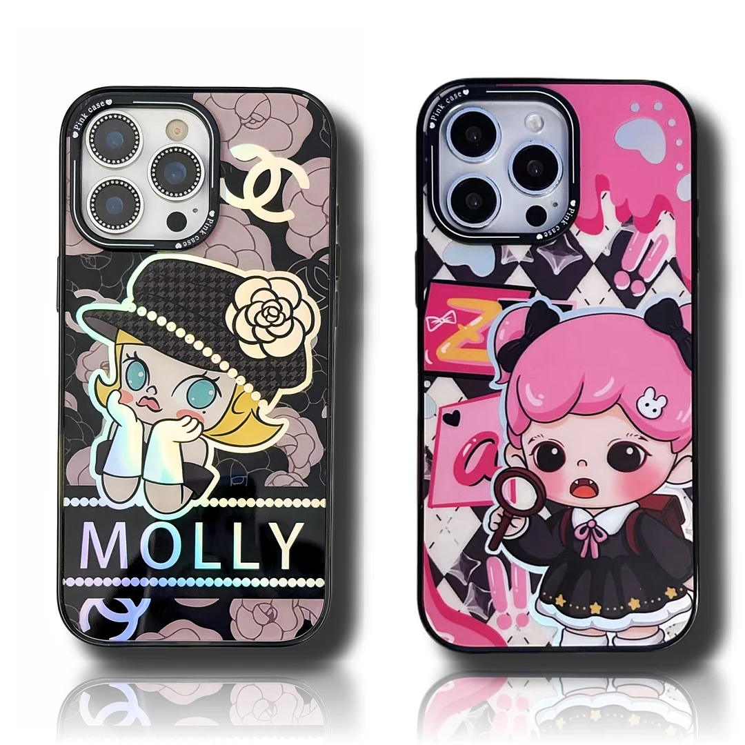 【pink case】创意磁吸卡通可爱个性手机壳适用于苹果16promax