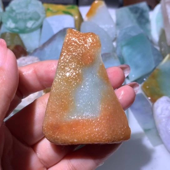 散珠翡翠翡翠边角料