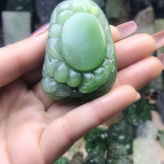 和田玉（碧玉）未镶嵌挂件