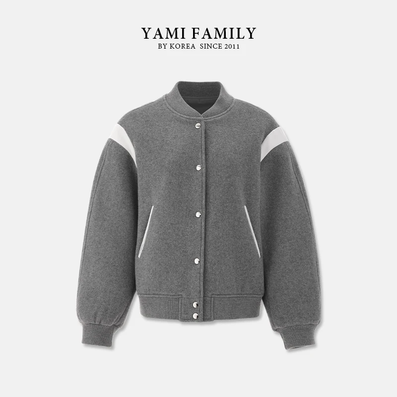 【佩奇】YM 819-7 外套夹克时尚时尚百搭羊毛大衣运动针织短款休闲