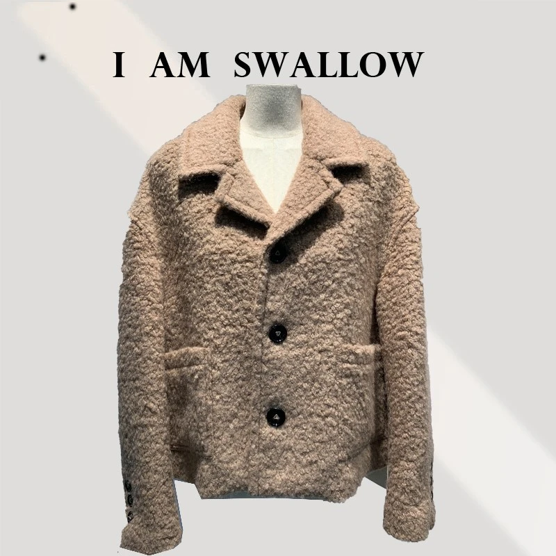 【AM Swallow】24年早秋新品轻奢厚实外套AK4F165