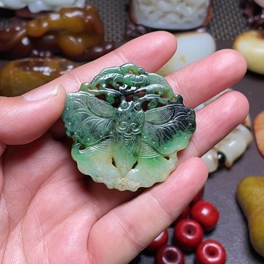 【闪购商品】未镶嵌和田玉挂件清*隐