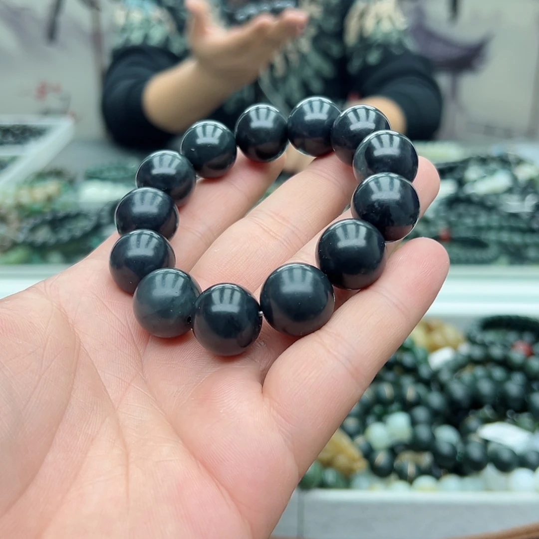 和田玉手串未镶嵌